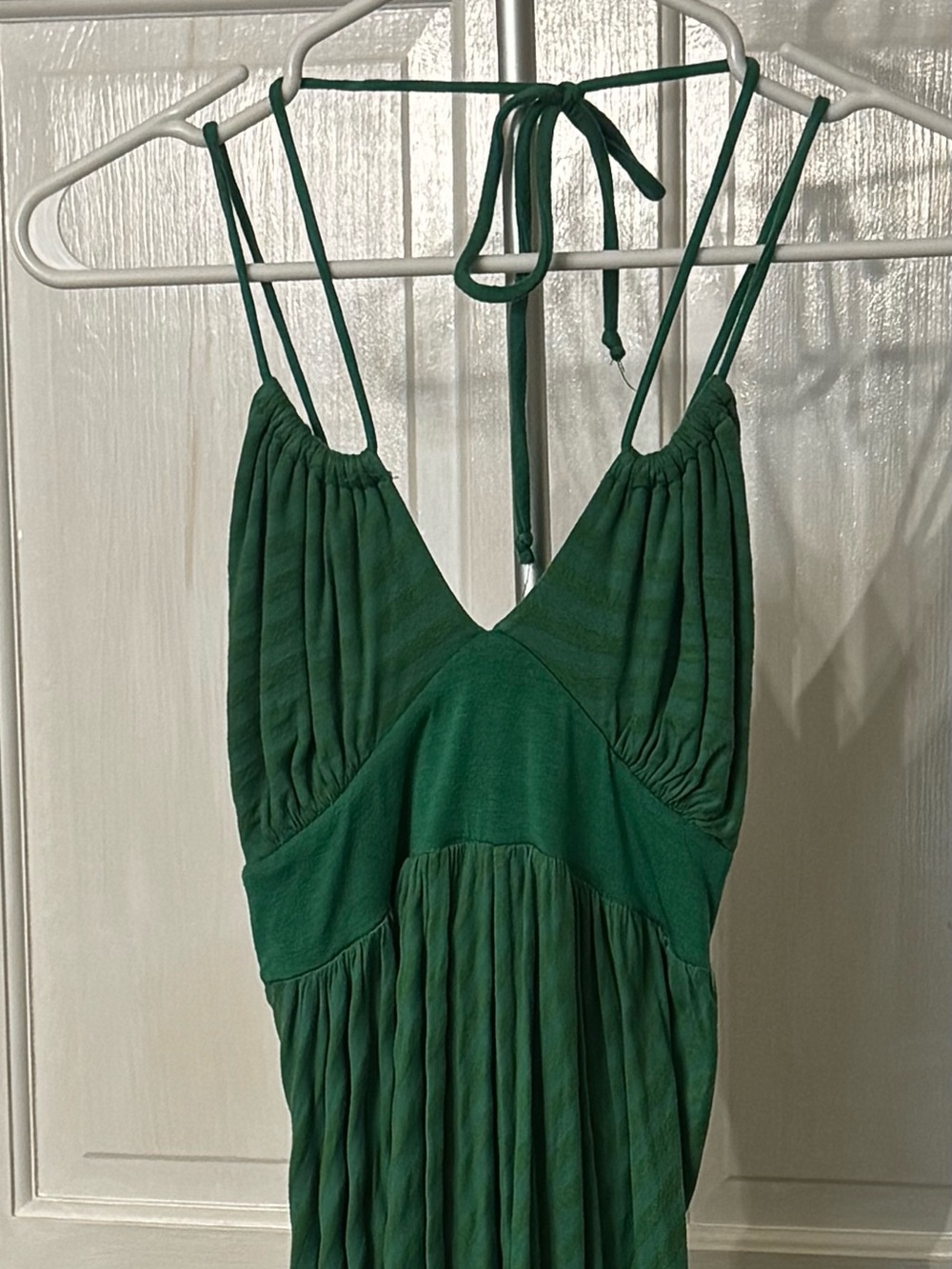 Lu Lu Lame Green Tank Dress